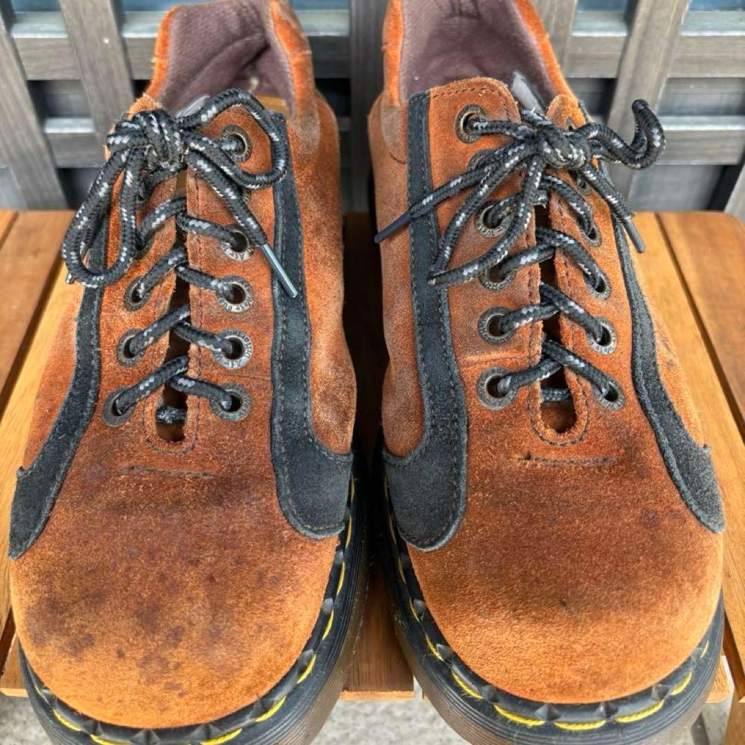 Dr.Martens ドクターマーチン ブラウン デッキシューズ 厚底
