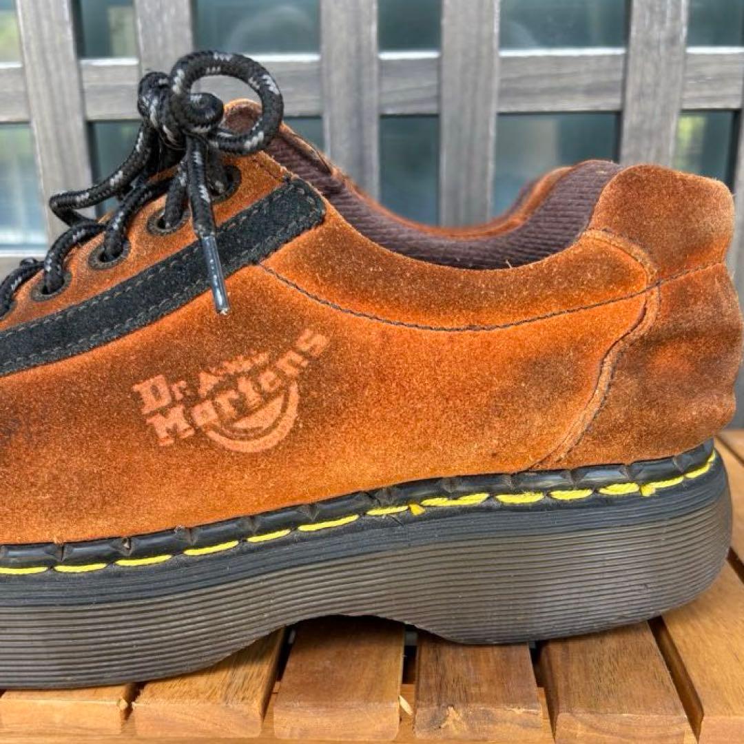 Dr.Martens ドクターマーチン ブラウン デッキシューズ 厚底