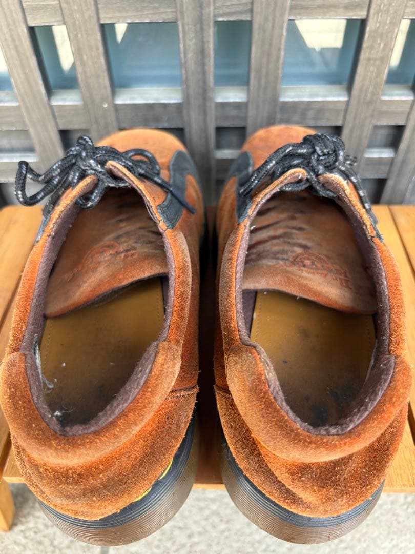 Dr.Martens ドクターマーチン ブラウン デッキシューズ 厚底