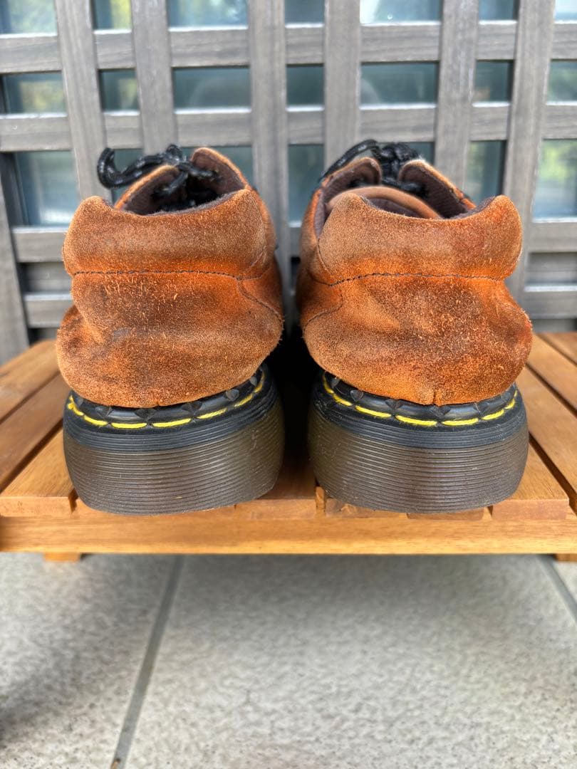 Dr.Martens ドクターマーチン ブラウン デッキシューズ 厚底
