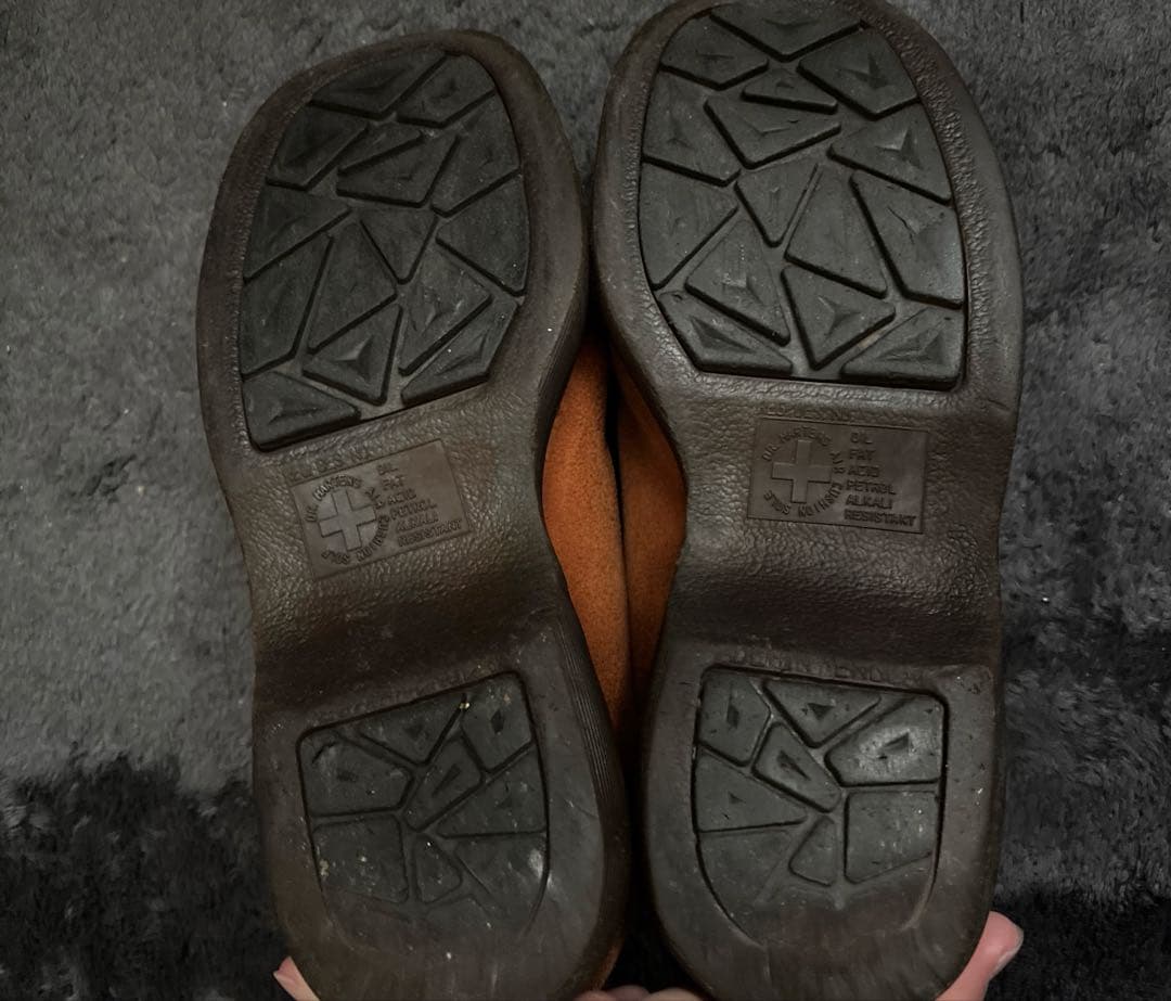 Dr.Martens ドクターマーチン ブラウン デッキシューズ 厚底