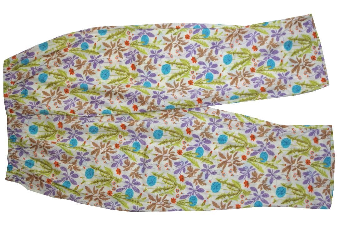 【新品】リバティ LIBERTY fabric　春夏物総柄パジャマ（L)