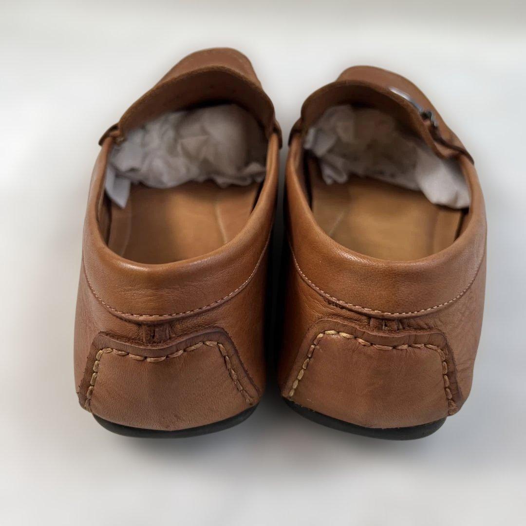 TOD’S トッズ ビットローファー ドライビング 27.5-28cm 茶 良品