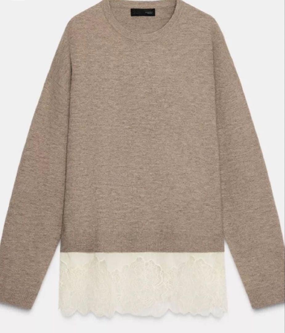 【新品未使用】ZARA コンビニットセーター