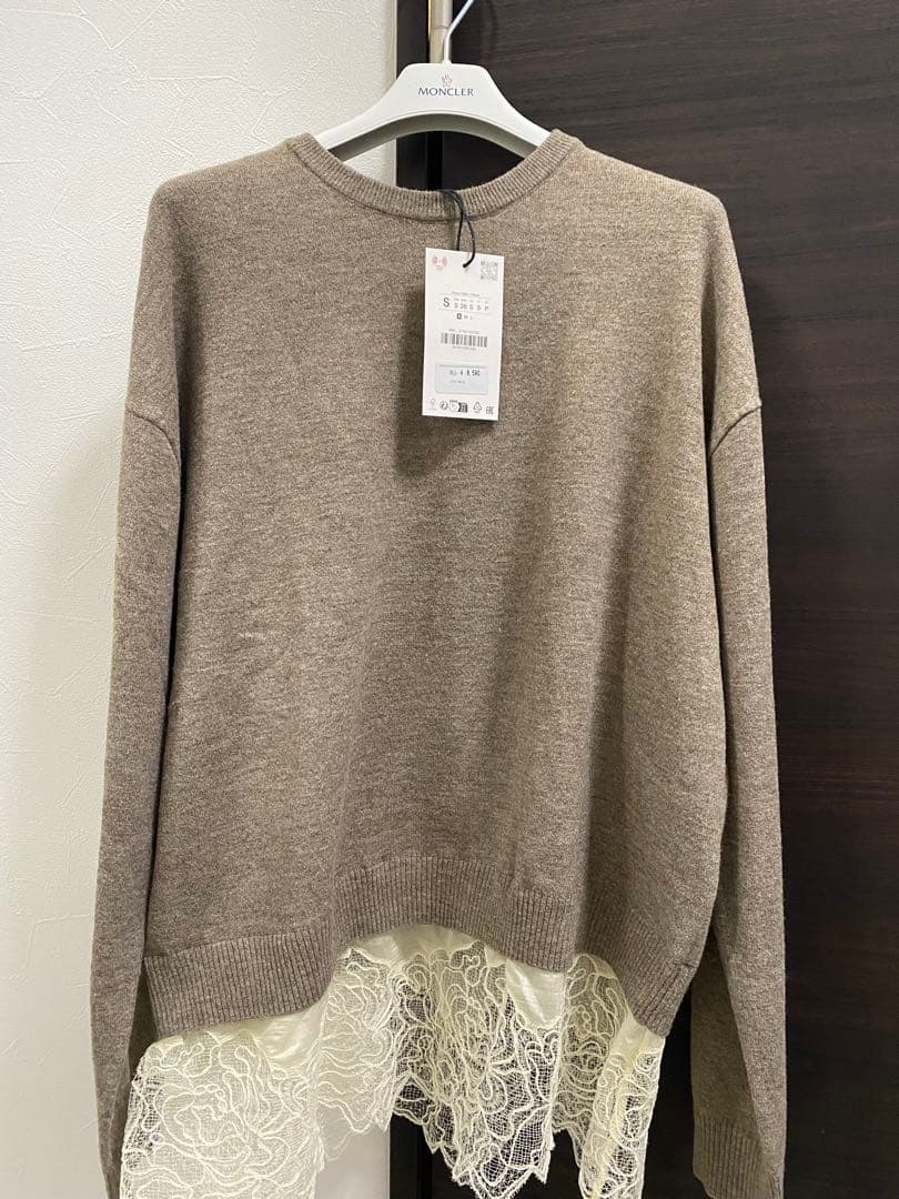 【新品未使用】ZARA コンビニットセーター