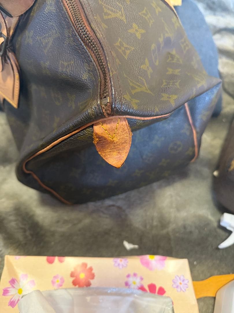 Louis Vuitton ヴィンテージボストンバッグ ブラウン
