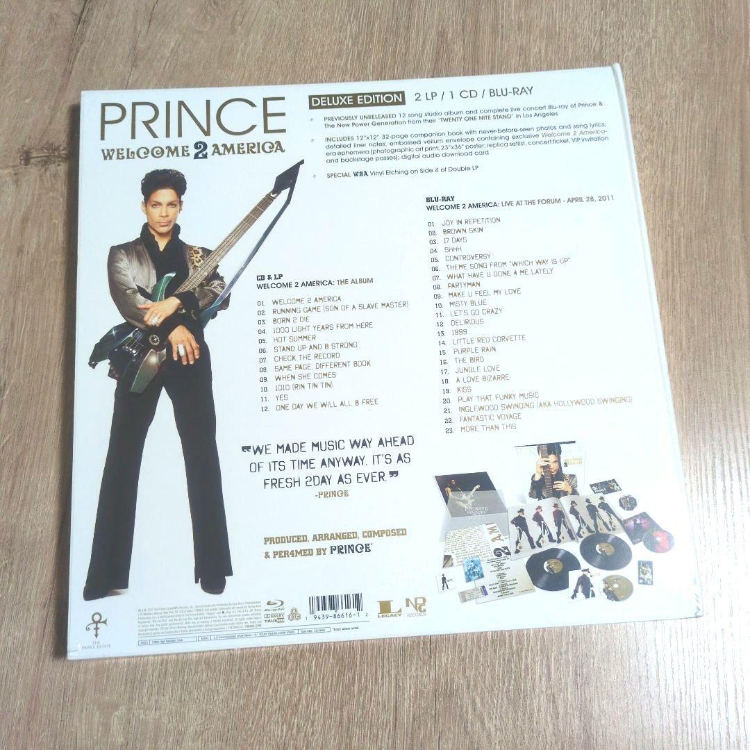 プリンス「ウェルカム・2・アメリカ」〈完全生産限定デラックス盤（2LP+CD）〉