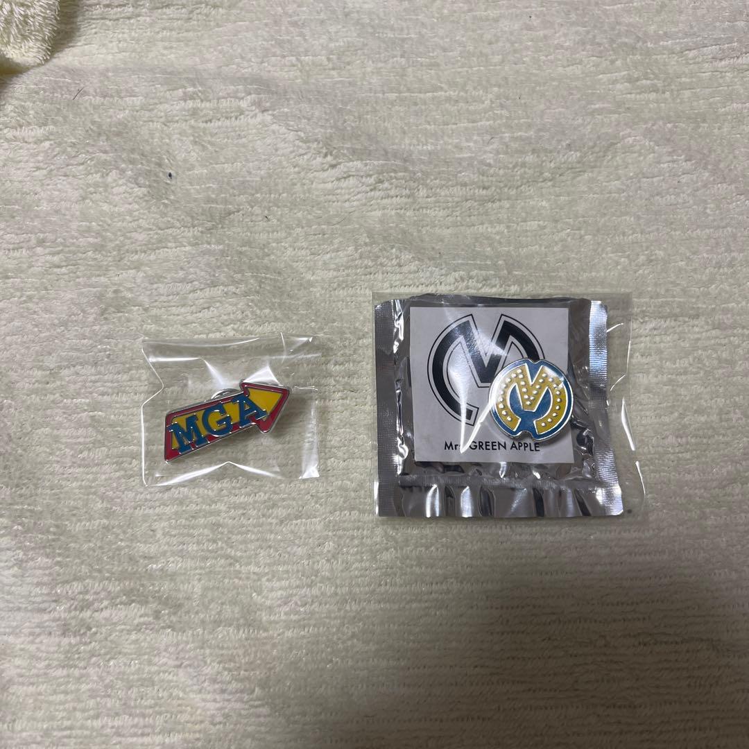 な*き様 ミセスグリーンアップル ピンバッジ セット