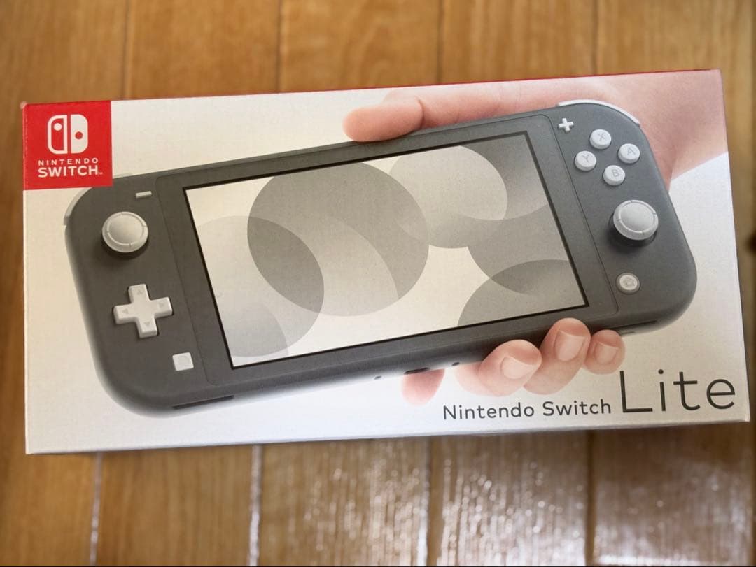 Nintendo Switch Lite グレー 本体 充電器箱　付き