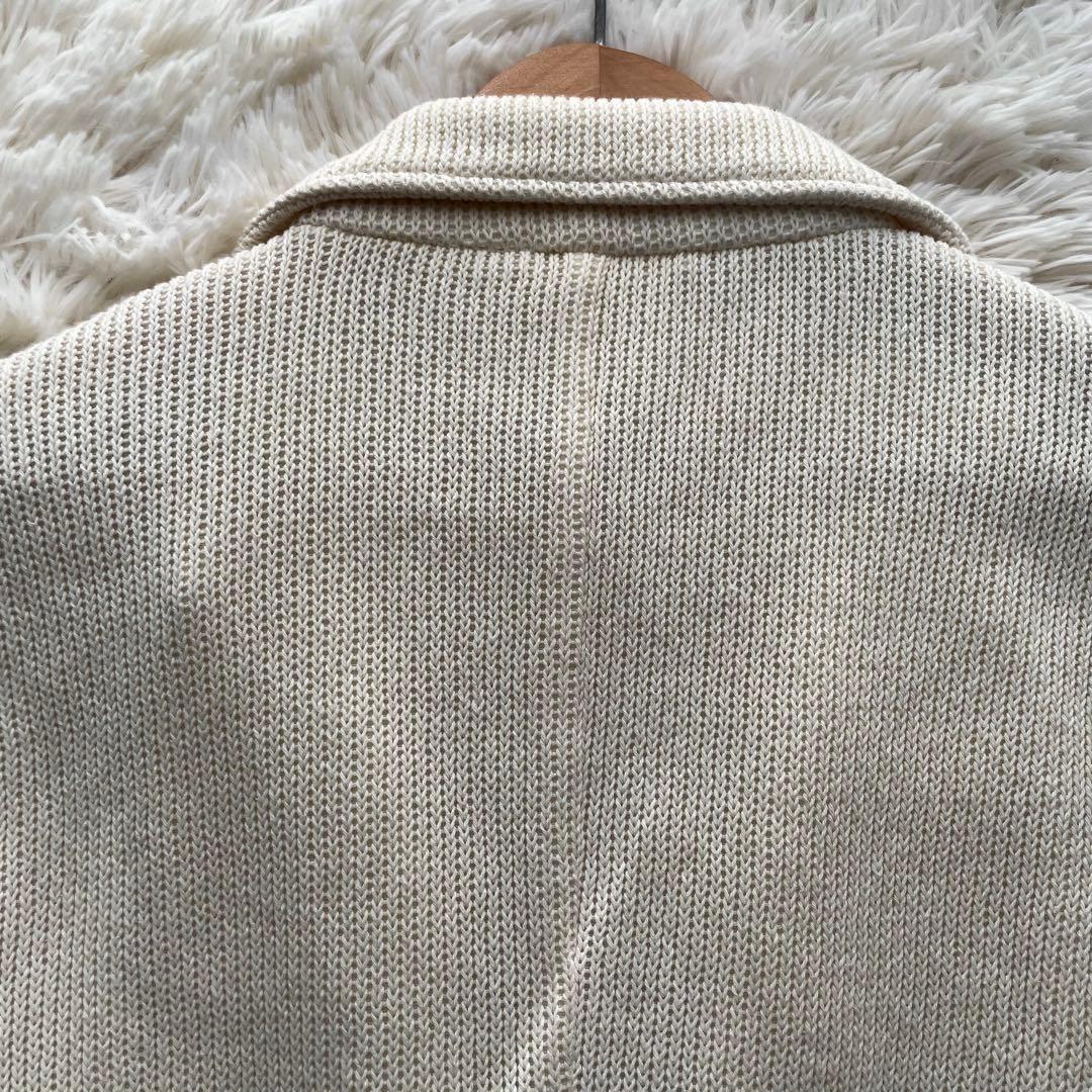美品✨ユナイテッドアローズ　ニット　テーラードジャケット　ストレッチ　高年式　M