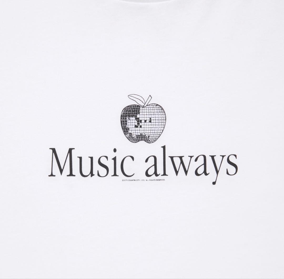 CITY COUNTRY CITY Music always Tシャツ