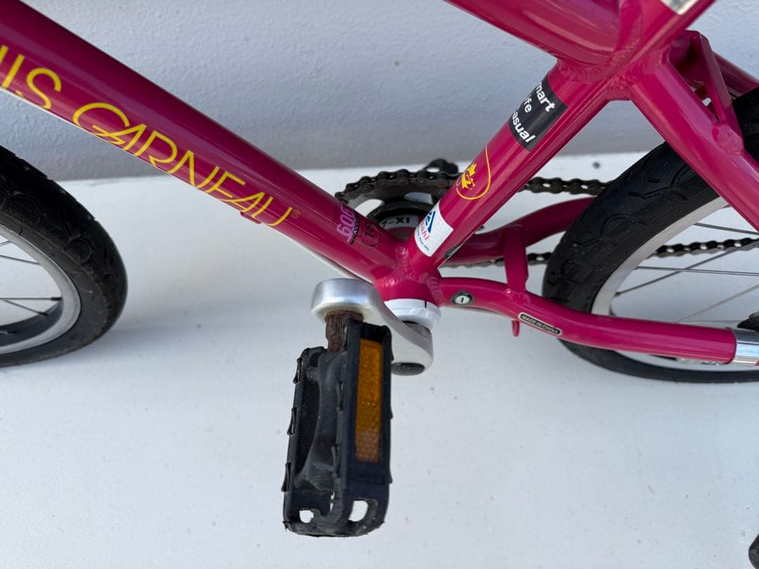 ルイガノ キッズバイク 18インチ ピンク 手渡し限定
