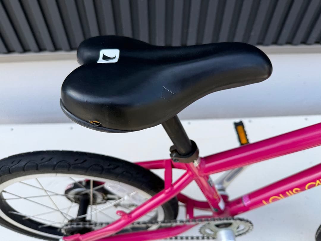 ルイガノ キッズバイク 18インチ ピンク 手渡し限定