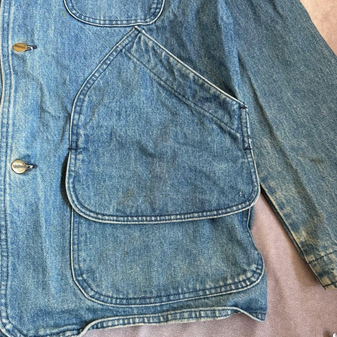 70s L.L.Bean カバーオール 襟コーデュロイ L