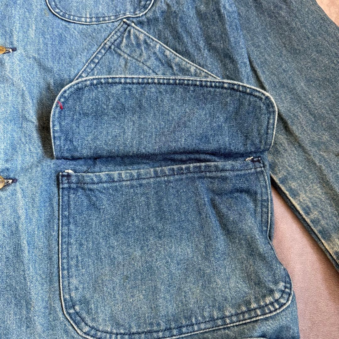 70s L.L.Bean カバーオール 襟コーデュロイ L