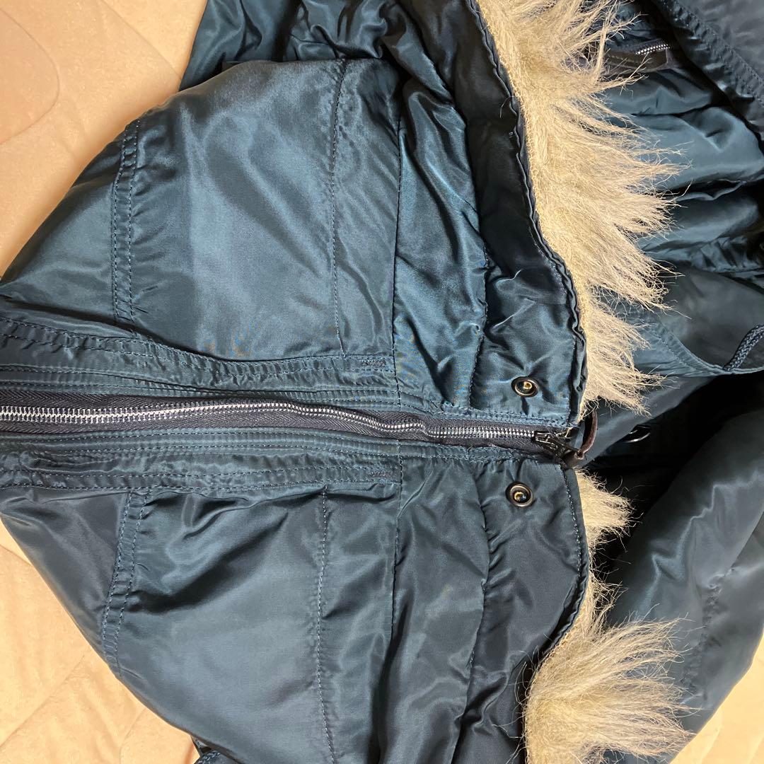 ALPHA INDUSTRIES N-2B フライトジャケット ネイビー M