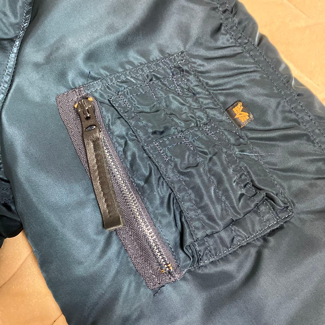ALPHA INDUSTRIES N-2B フライトジャケット ネイビー M