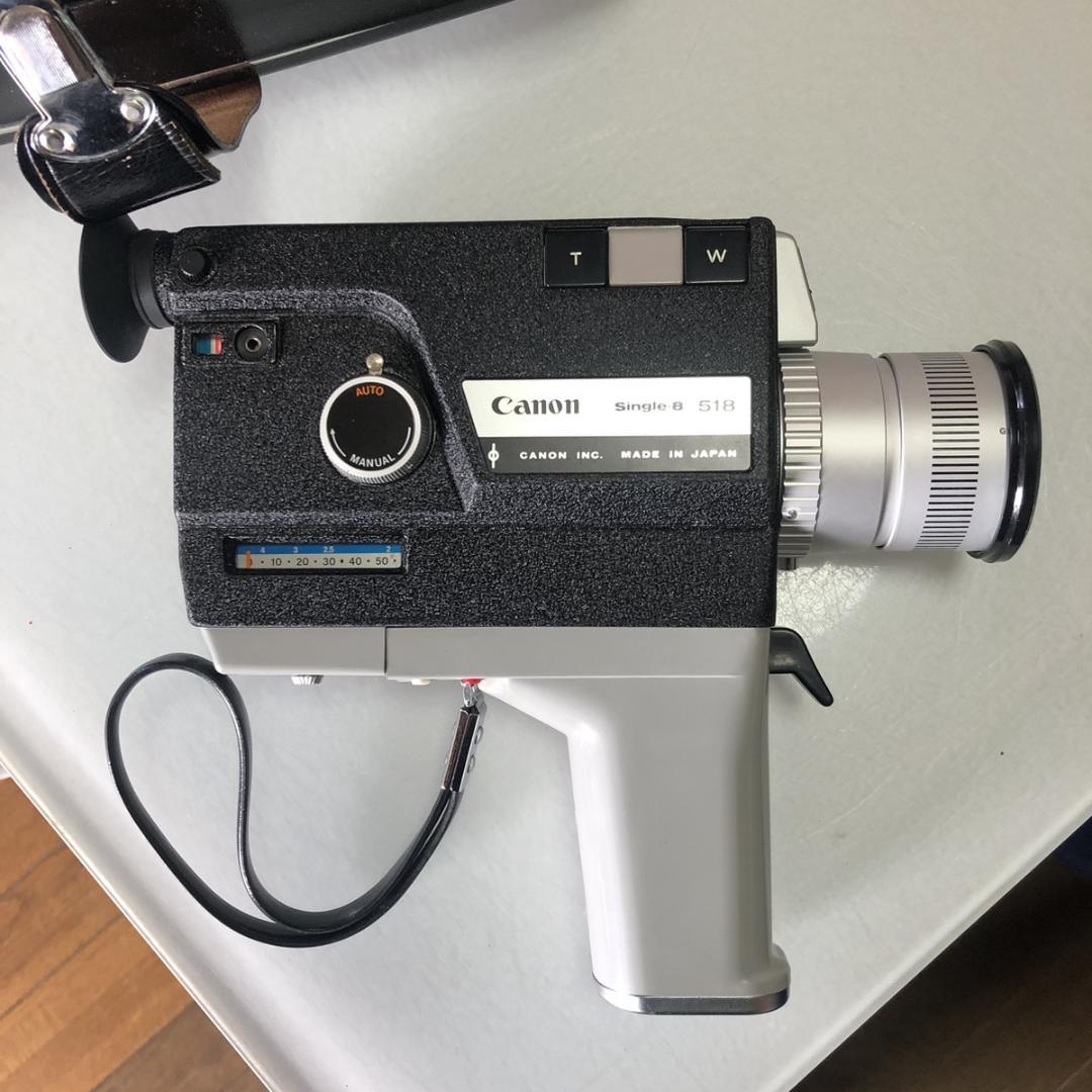 ◆380◆Canon 518 Single-8 カメラセット 外箱付き