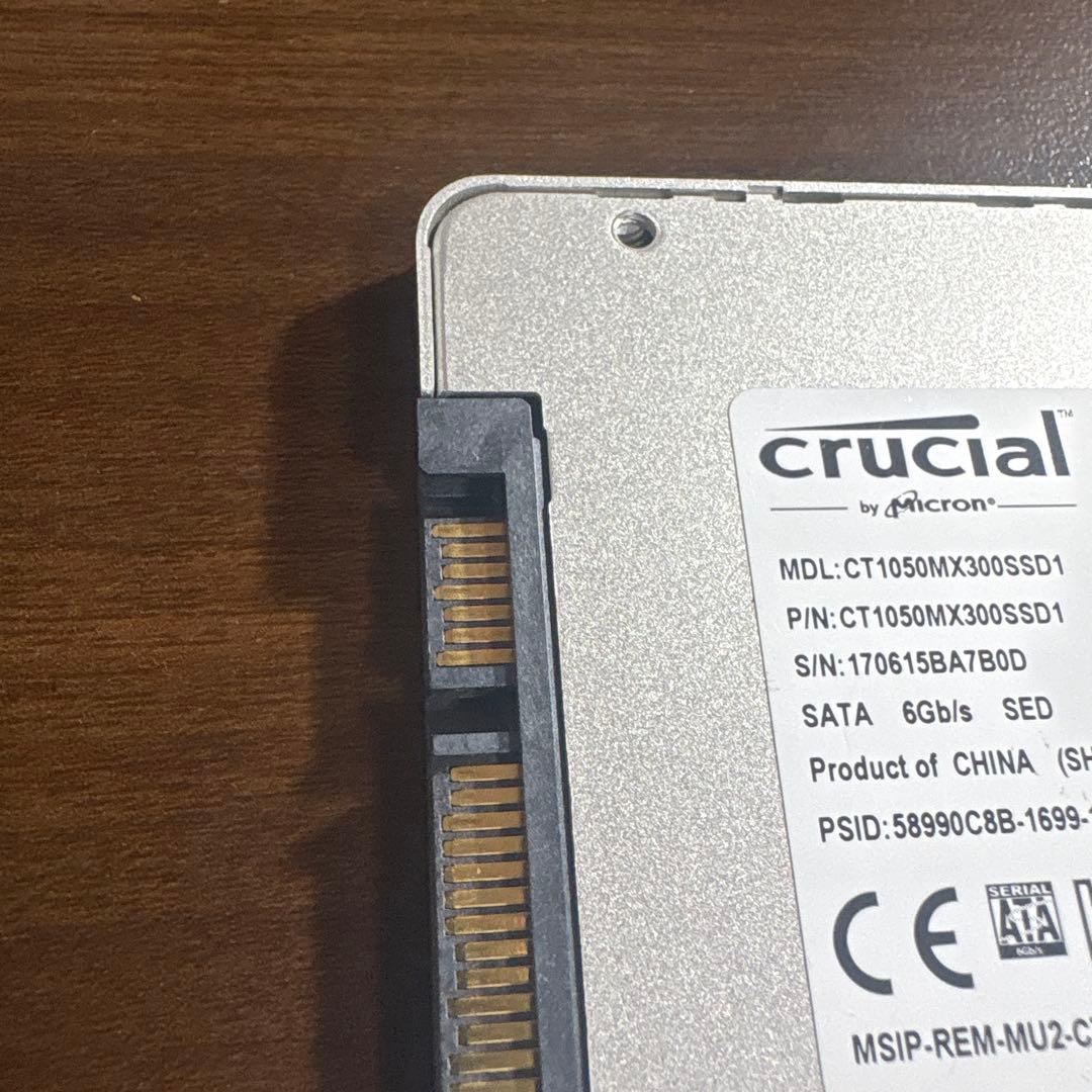 Crucial クルーシャル 内蔵SSD 2.5インチ MX300 1TB