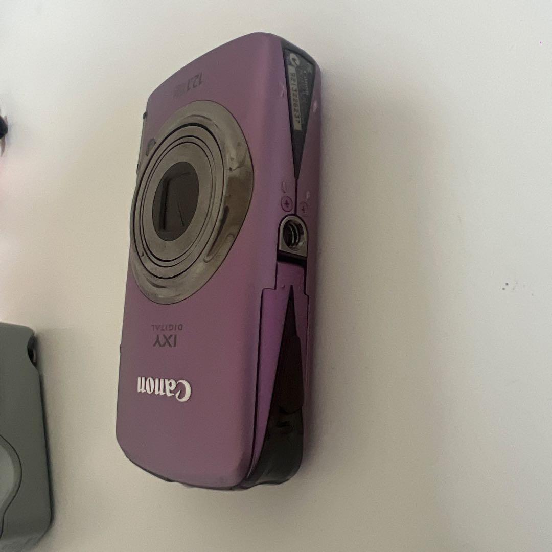 Canon IXY ビデオカメラ ピンク バッテリー充電器付き
