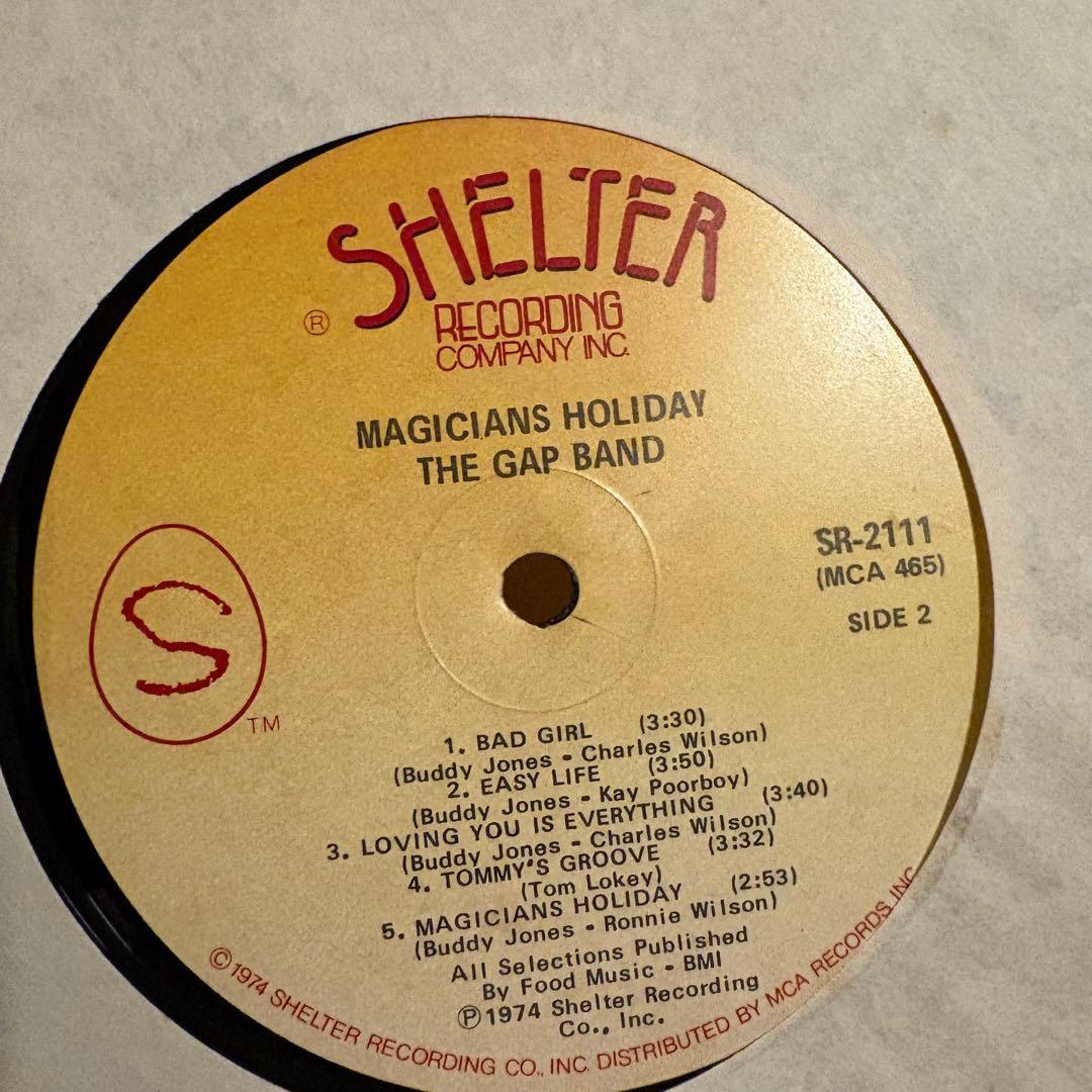カット盤　The Gap Band – Magicians Holiday