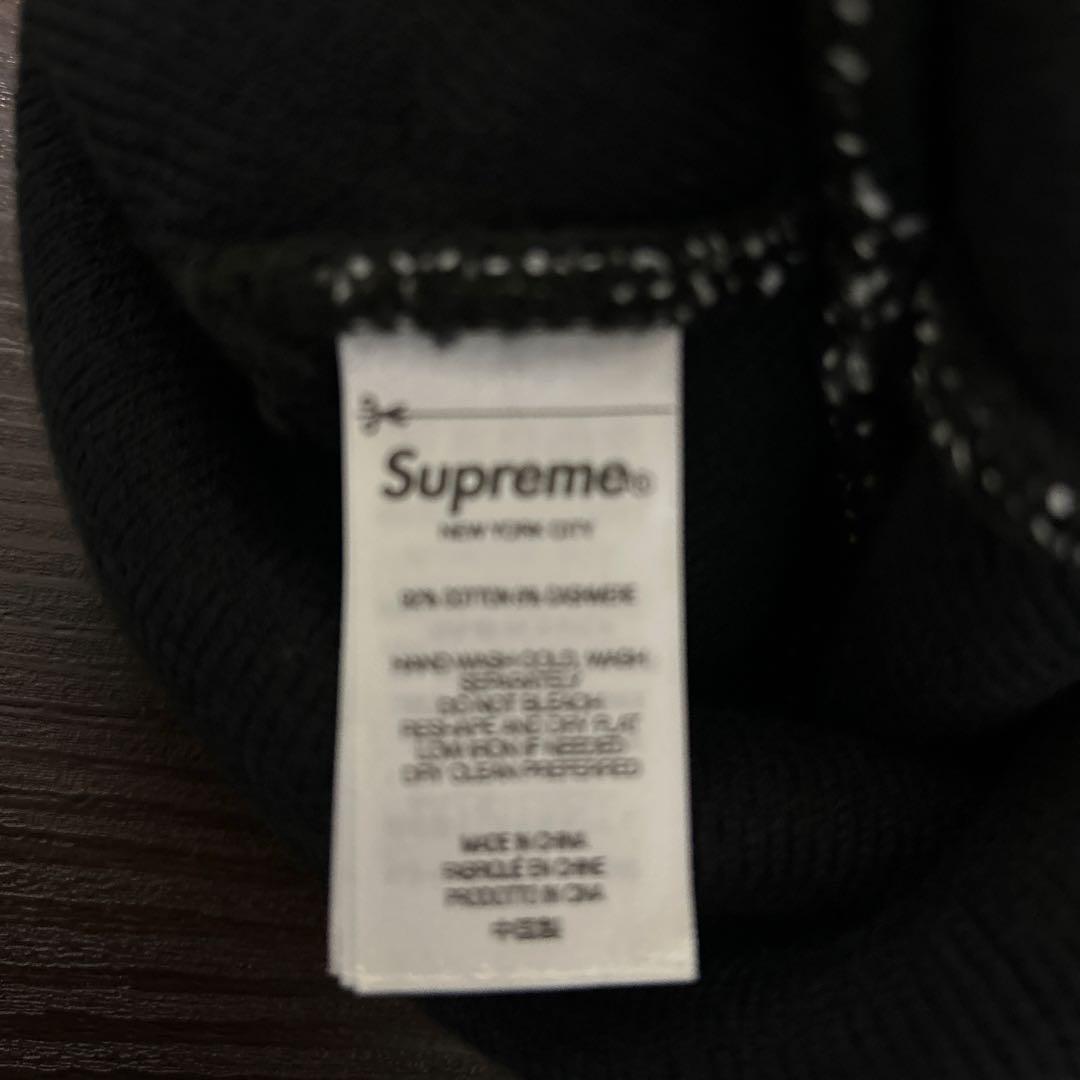 『最終価格』Supreme ブラック ニット帽
