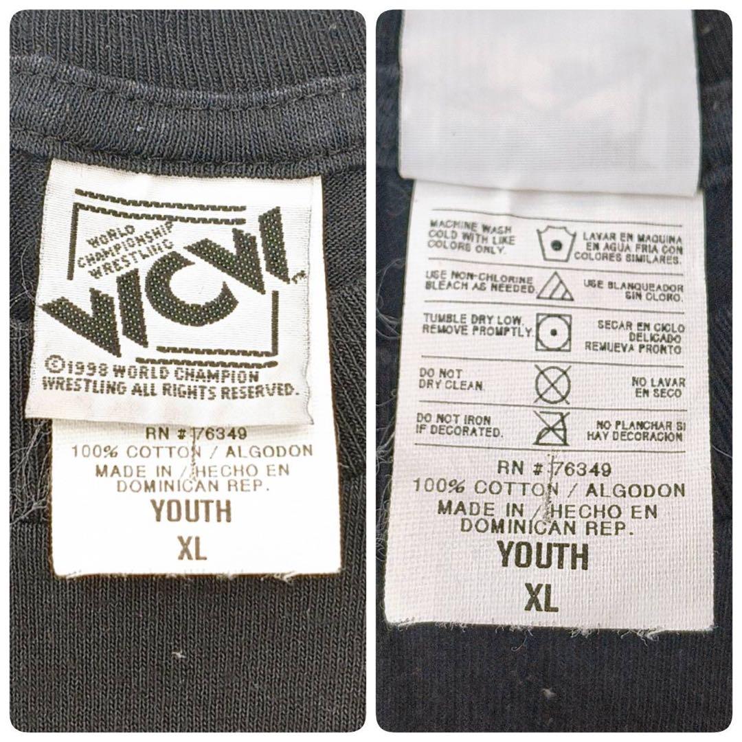 希少　90s WCW STING vintage Tシャツ スティング　プロレス