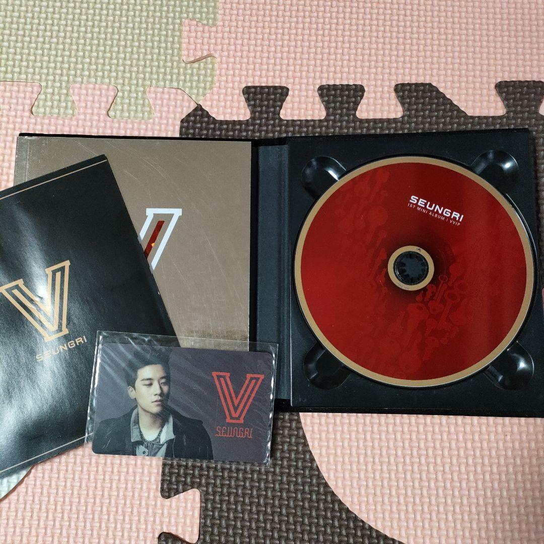 BIGBANG VIソロ SEUNGRI 【 V.VIP 】韓国盤CD カード付