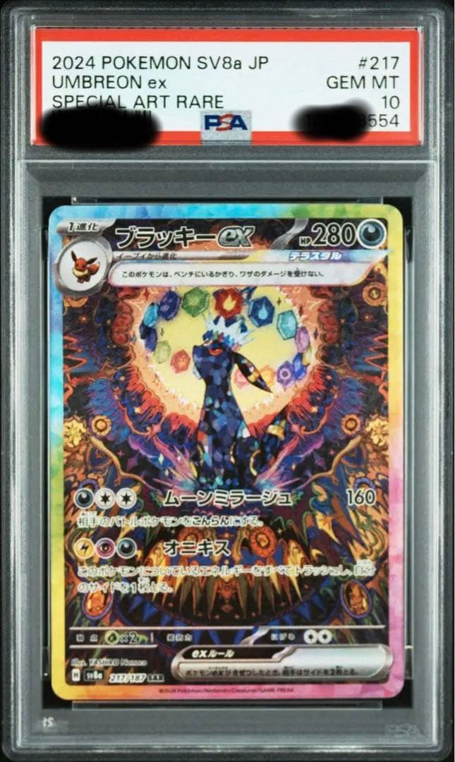 連番メガリザードンex ブラッキーex ワンオーナー品
