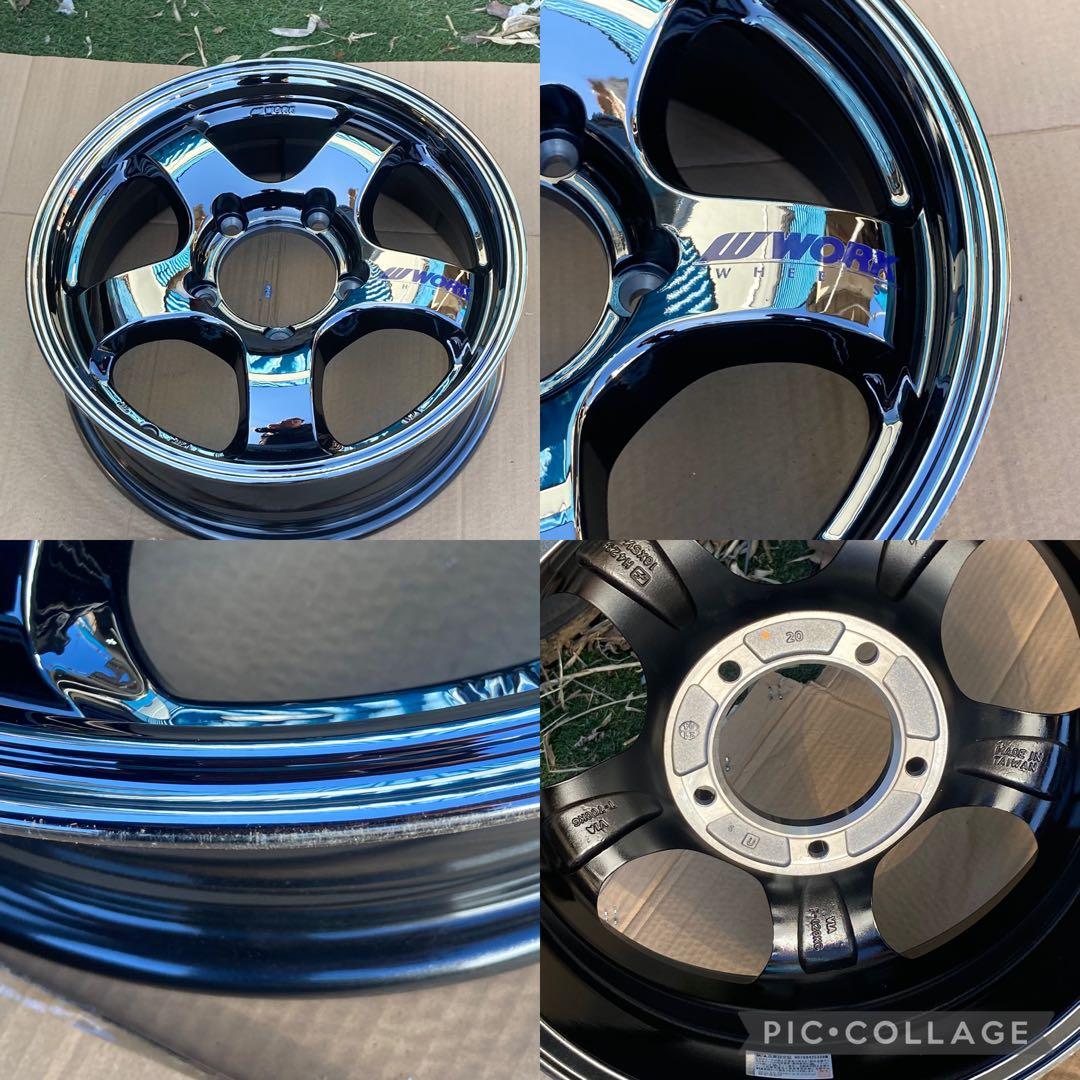 WORK 16インチ 5.5J ホイール　タイヤ1本組み　ジムニー等　未使用