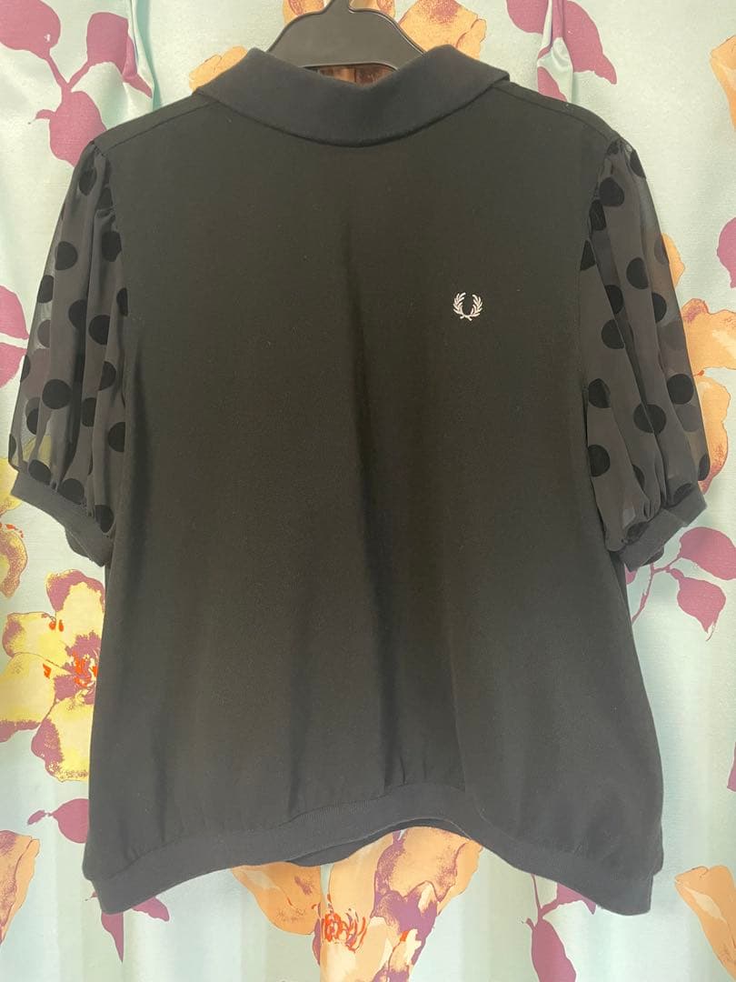 FRED PERRY DESIGNED BY MEG / ポロシャツ　ブラック