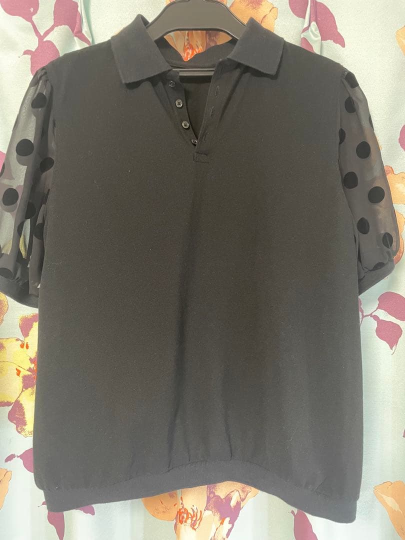 FRED PERRY DESIGNED BY MEG / ポロシャツ　ブラック