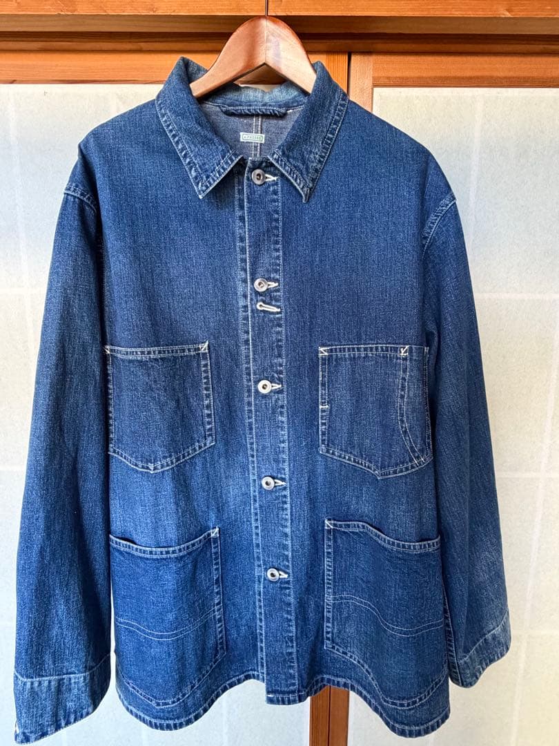 A.PRESSE Denim Coverall Jacket サイズ 2