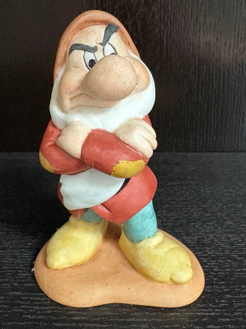 ディズニー 7人の小人 陶器フィギュアセット