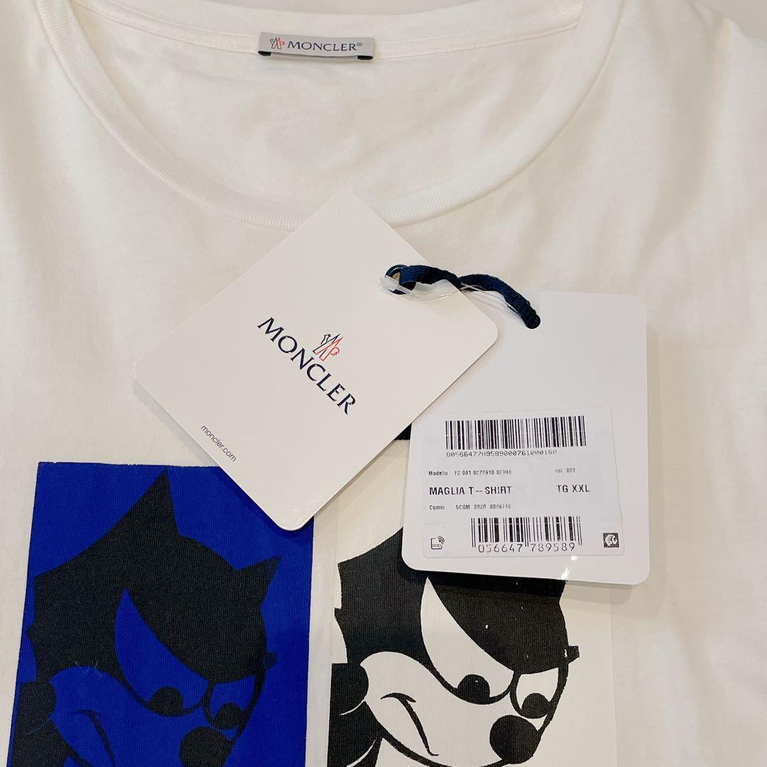 モンクレール Tシャツ メンズ フェリックス 美品 タグ付き