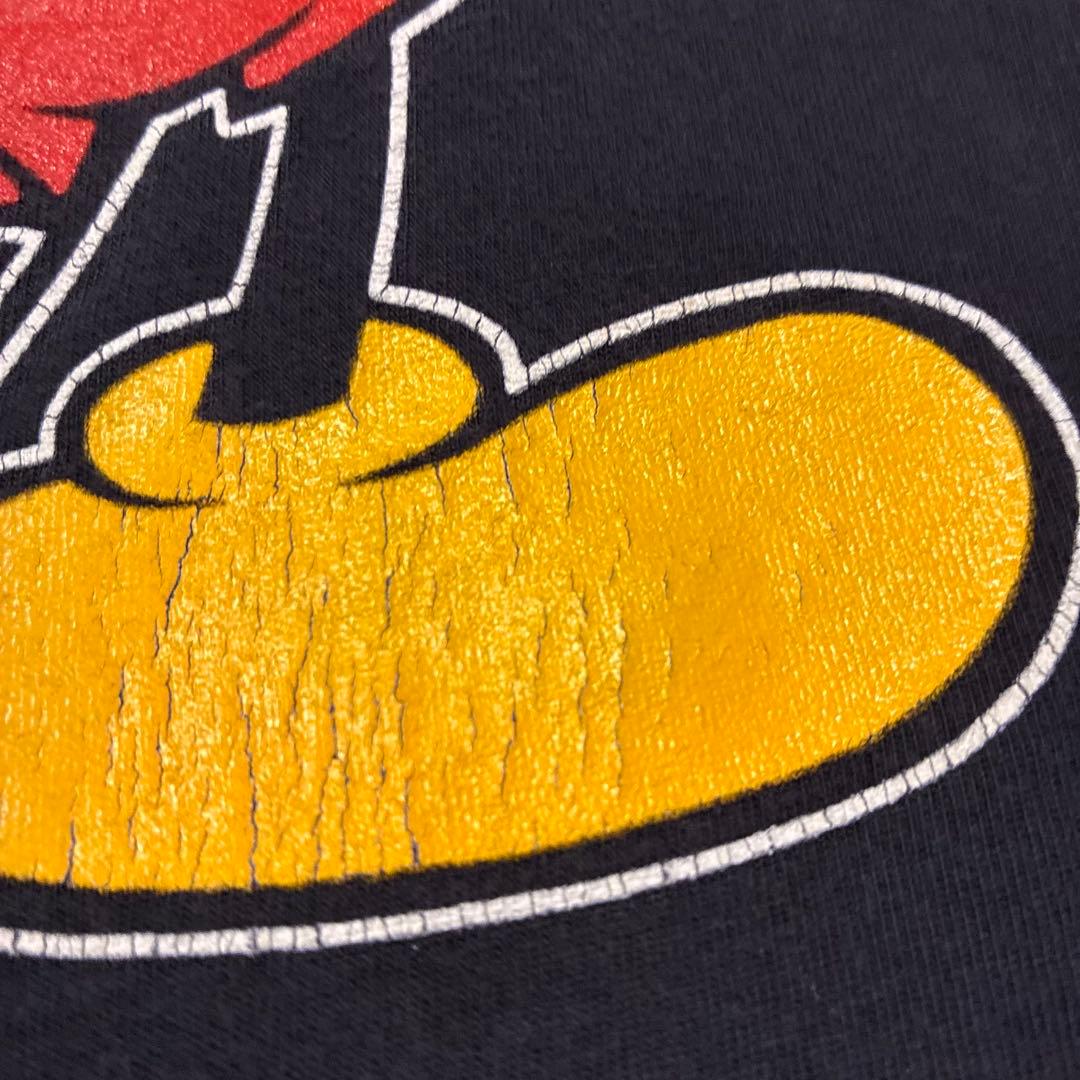 80S USA製 Disney ミッキーマウス シングルステッチ XL
