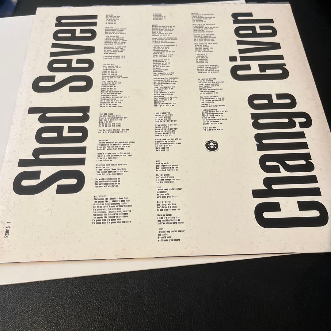 Shed Seven Change Giver レコード　オリジナル　LP