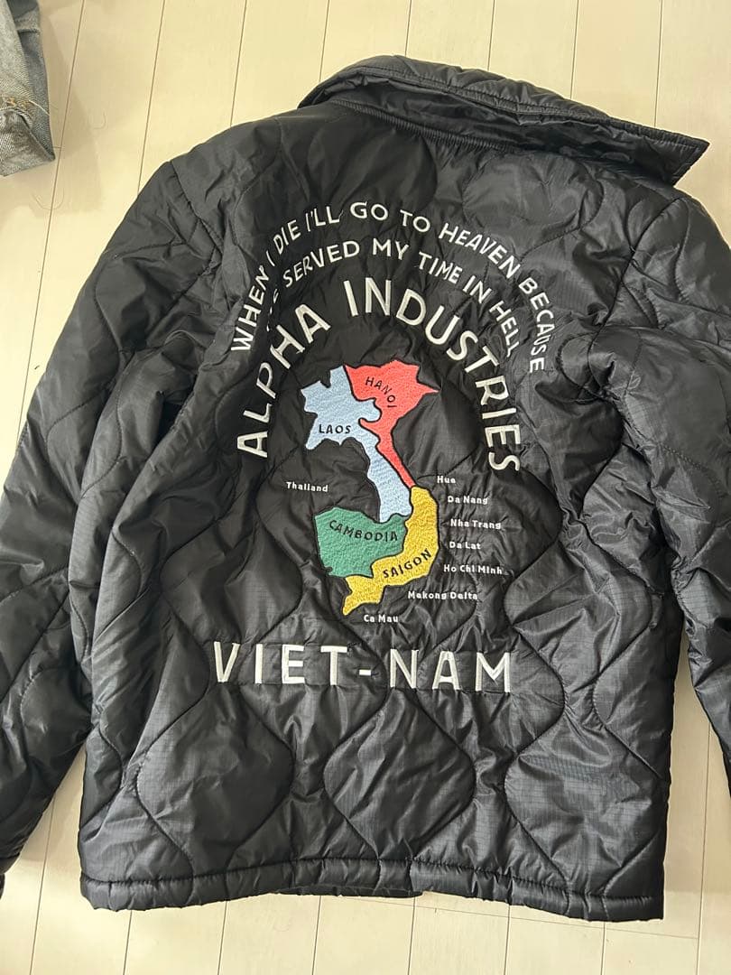 ALPHA INDUSTRIES ジャケット ベトジャン MEDIUM