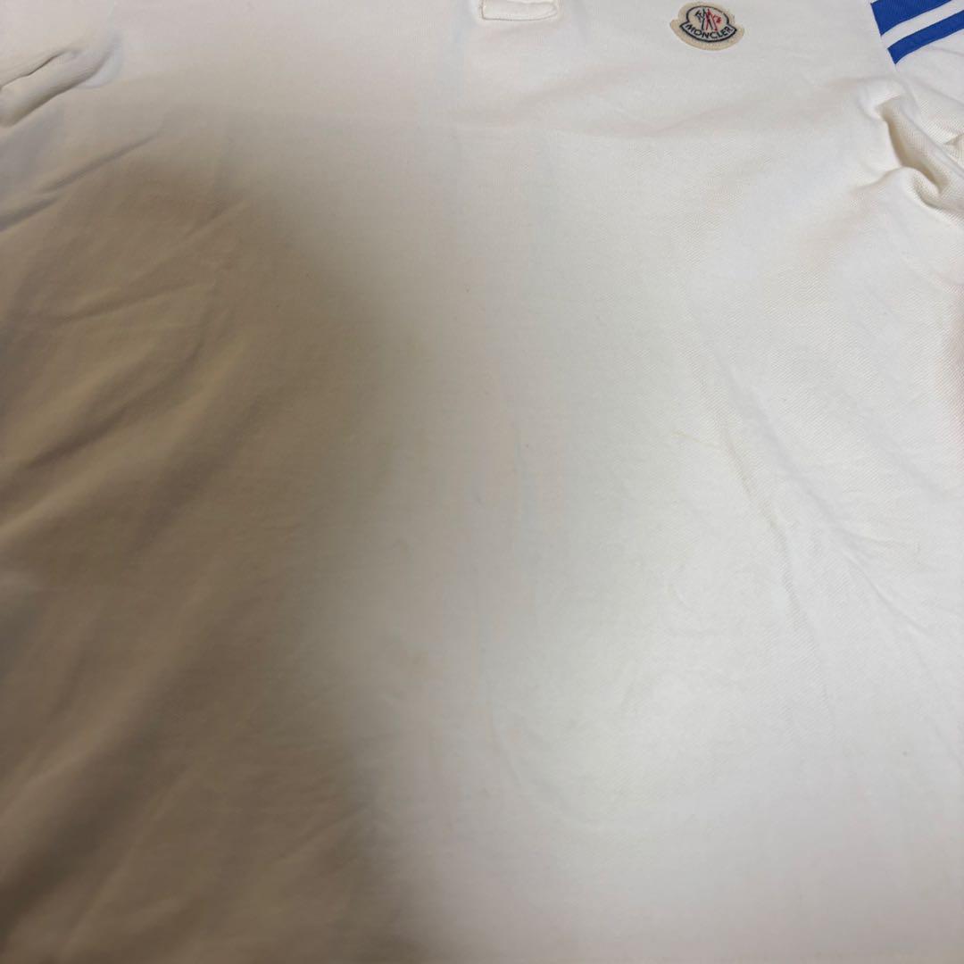 【美品】MONCLER モンクレール ポロシャツ ワンポイントロゴ S