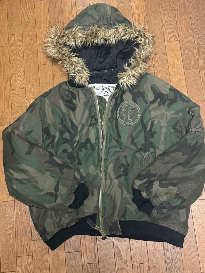 ジャケット・アウター FAF x FOSTEX MCD HOODED BOMBER BLOUSON