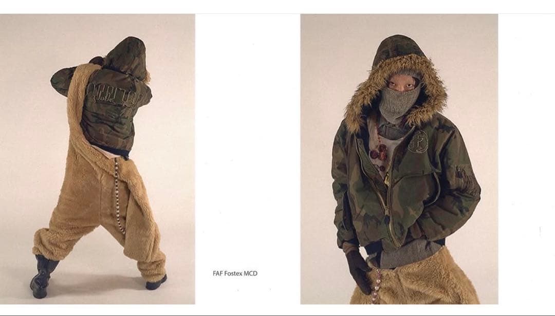 ジャケット・アウター FAF x FOSTEX MCD HOODED BOMBER BLOUSON