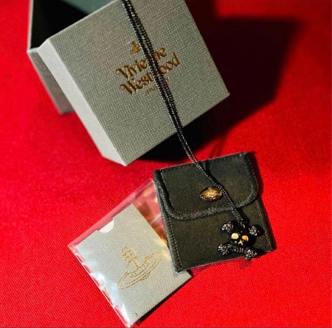 激レア✴︎美品✴︎超希少✴︎ヴィヴィアンウエストウッド✴︎スカル＆クロスボーンネックレス