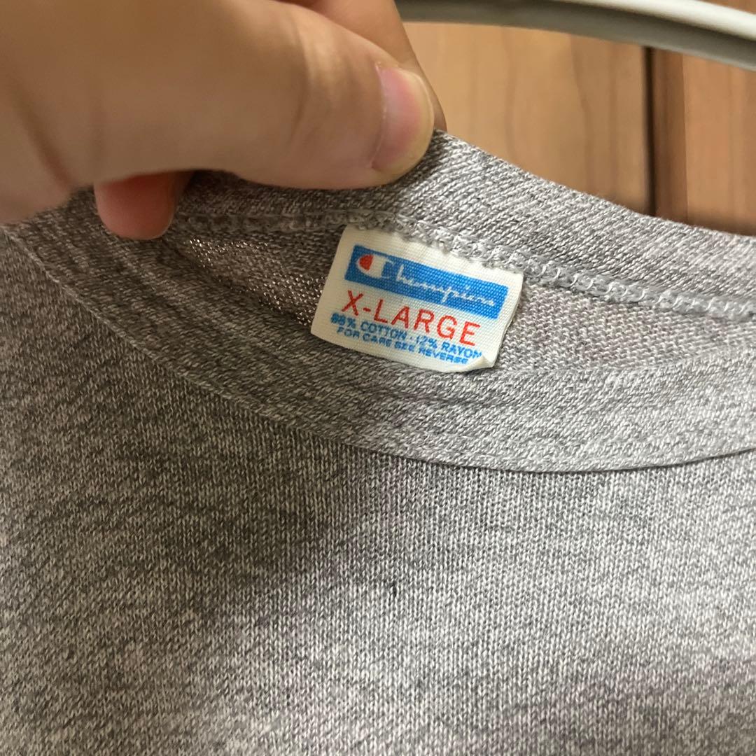 Champion 80s トリコタグTシャツ X-LARGE
