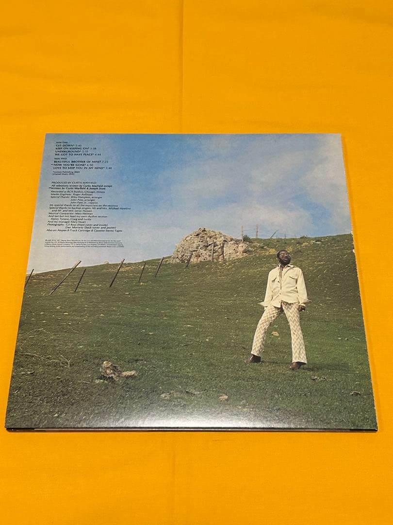 Curtis Mayfield Curtis 4枚組アナログレコード