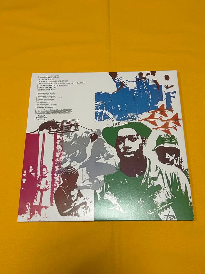 Curtis Mayfield Curtis 4枚組アナログレコード