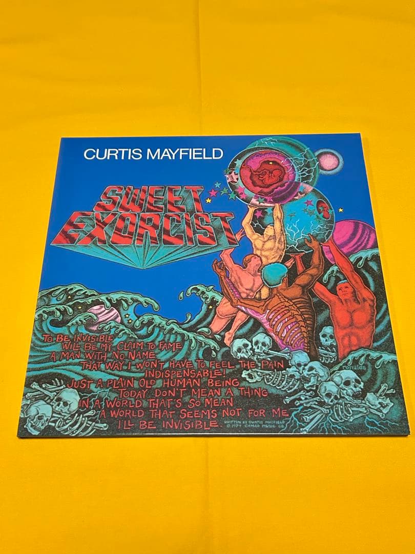 Curtis Mayfield Curtis 4枚組アナログレコード