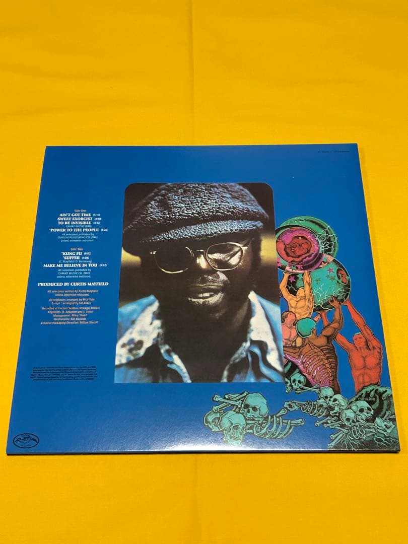 Curtis Mayfield Curtis 4枚組アナログレコード