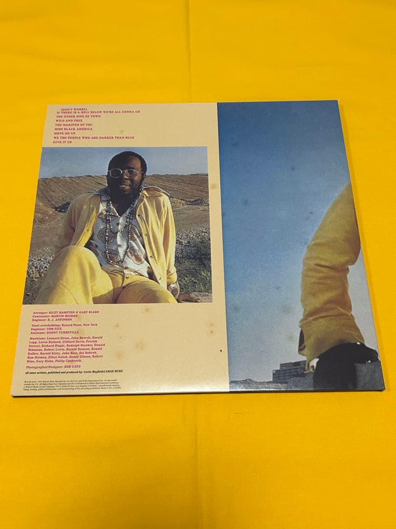 Curtis Mayfield Curtis 4枚組アナログレコード