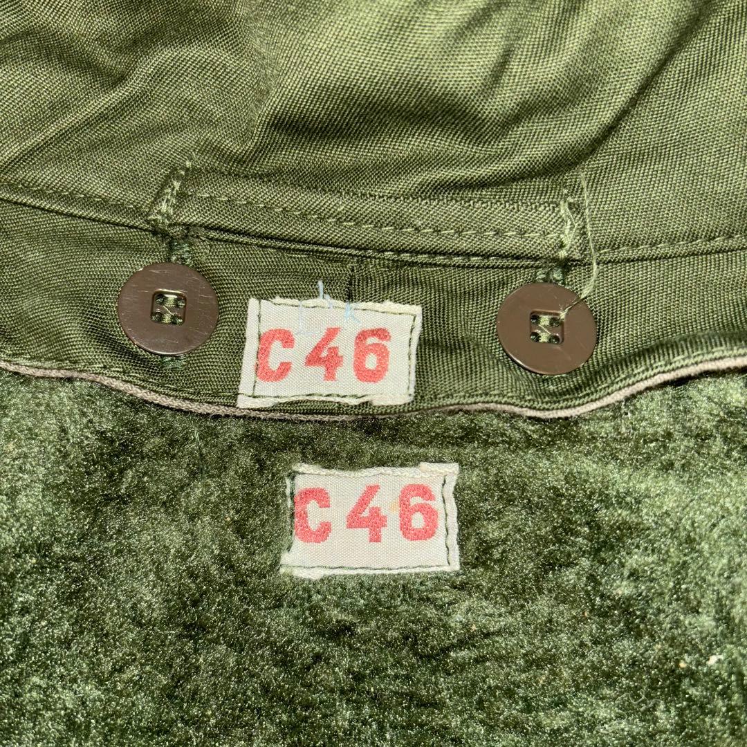 【美品・希少】スウェーデン軍　M59 フィールドコート　ライナー付き　C46