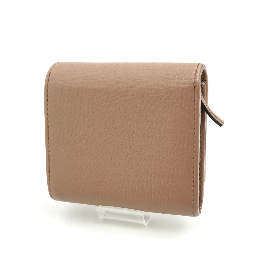 ✨未使用展示品✨　GUCCI ミニ財布　マーモント　エンボスロゴ　GGロゴ 刻印